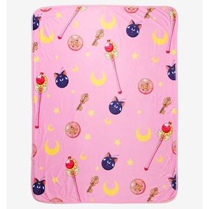Sailor Moon Icon Throw Blanket